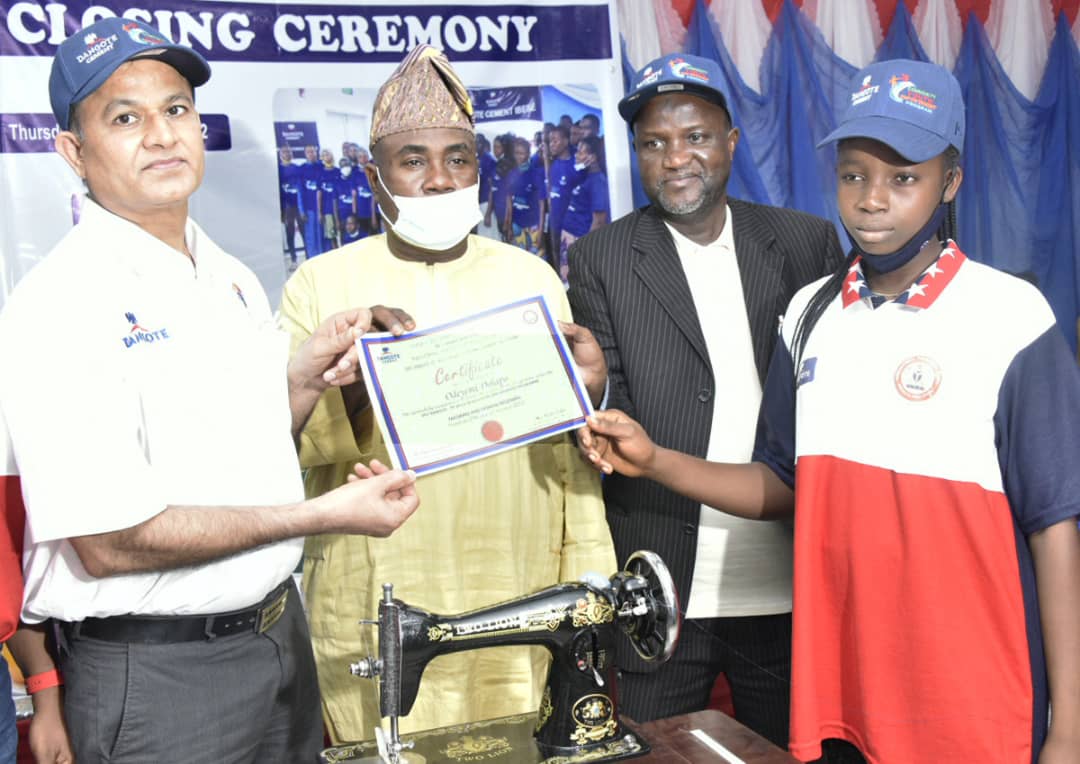 Ibese: Dangote Cement empowers 245 youths in host communities