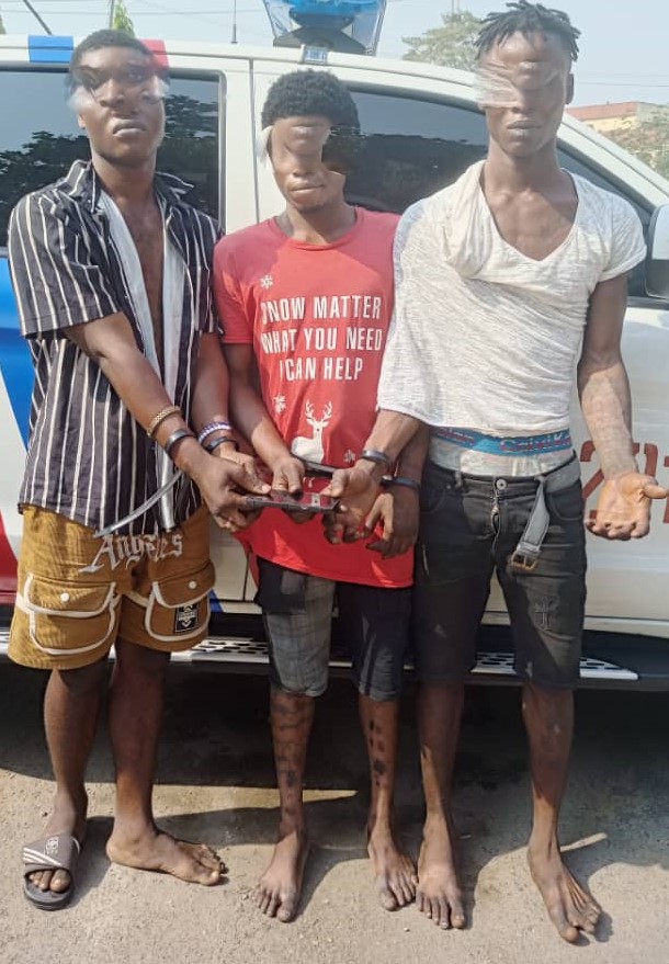 Lagos: RRS arrests three for robbery in Agege