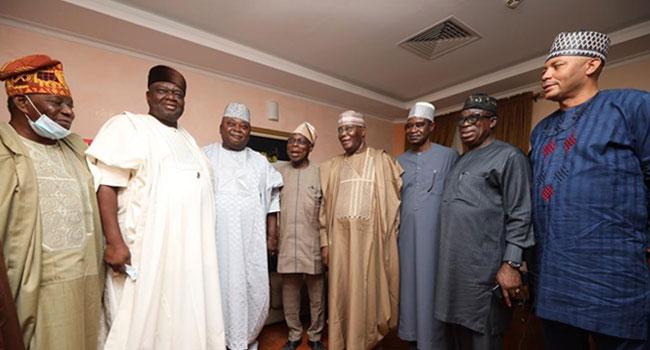 2023: Atiku to declare presidential ambition soon, visits Obasanjo, Alake