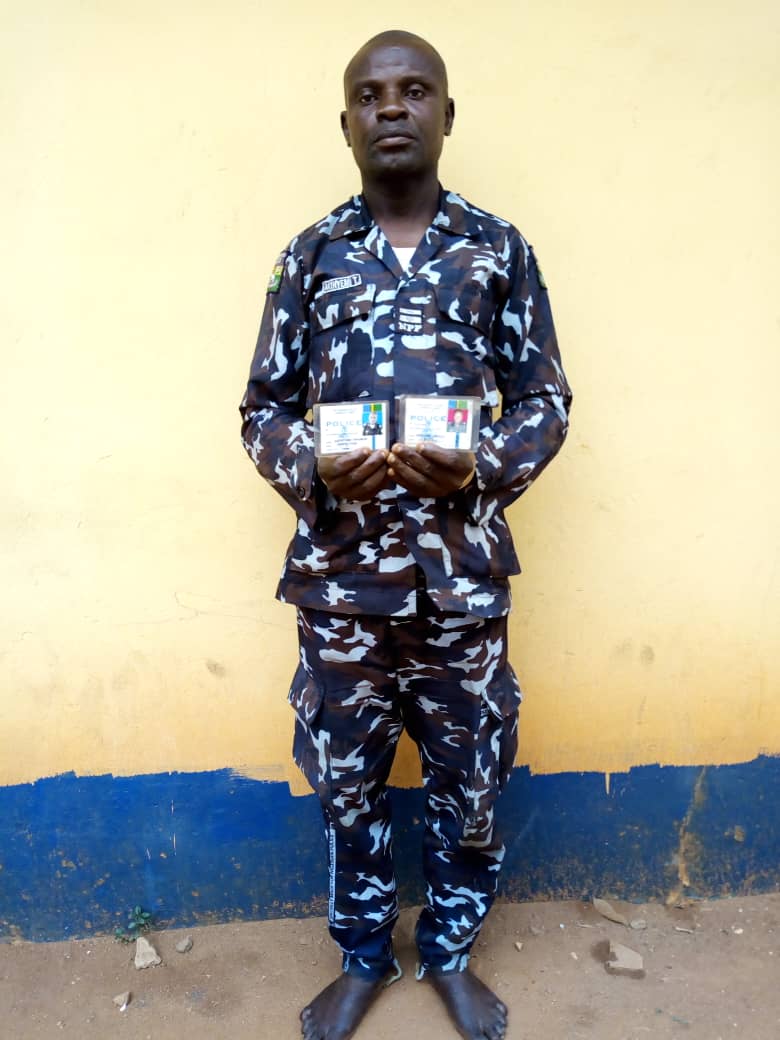 Fake police officer nabbed along Lagos Ibadan Expressway