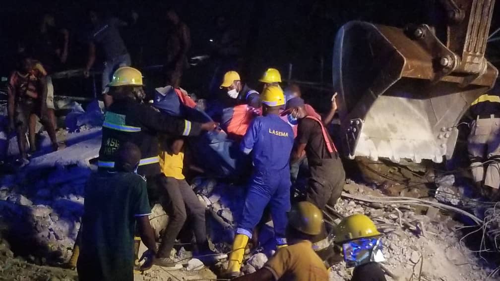 Building collapse: Two rescued alive, two others recovered dead (+Photos)