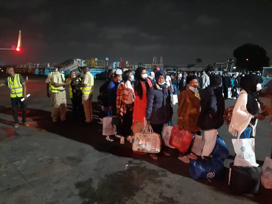 159 stranded Nigerians return from Libya