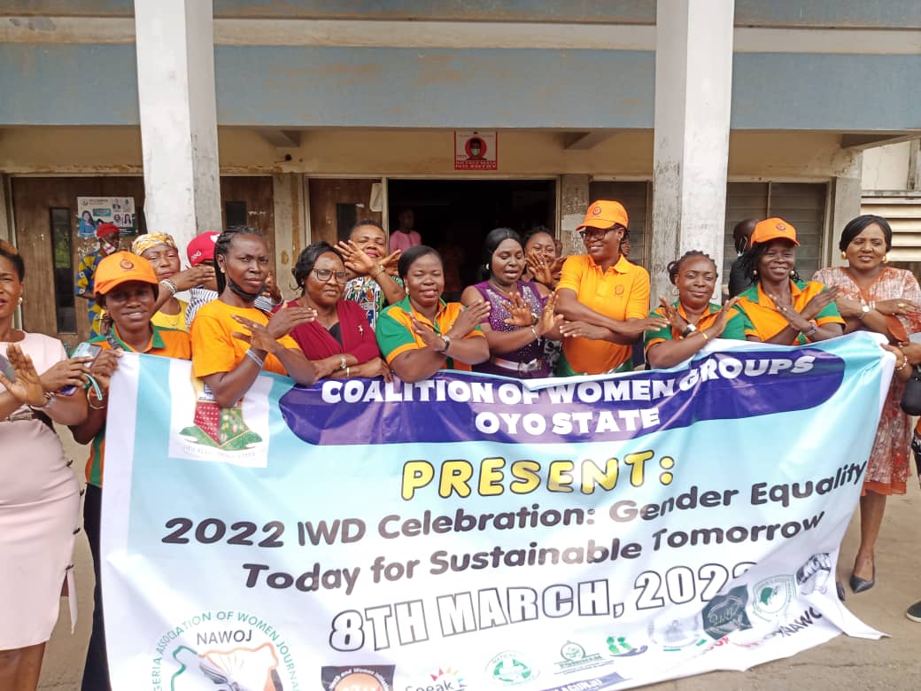 IWD: Oyo NAWOJ, other women groups stage peaceful walk in Ibadan