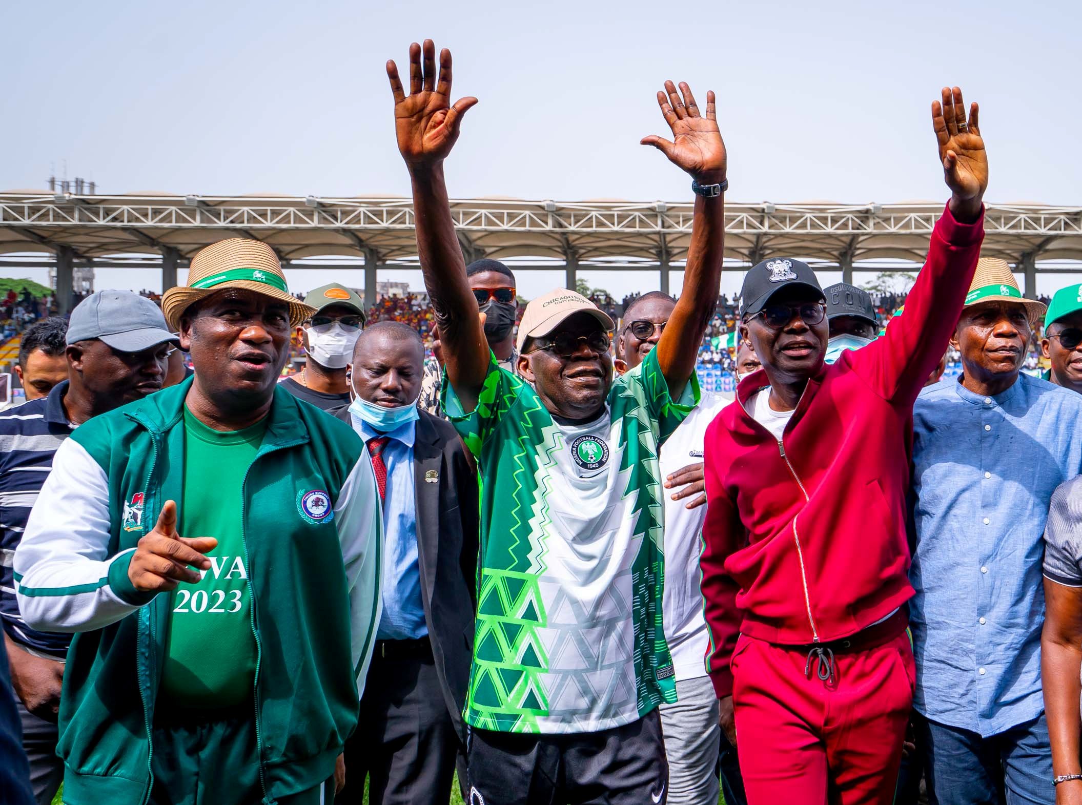 Tinubu at 70: Ex-Super Eagles players defeat Team Lagos 2 - 0