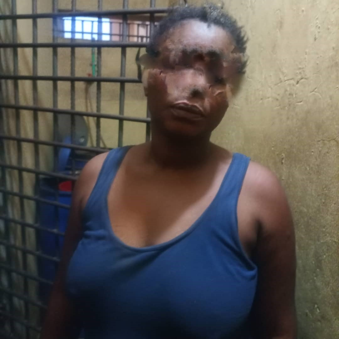 Why mother of five set her 10 years old daughter ablaze -Police