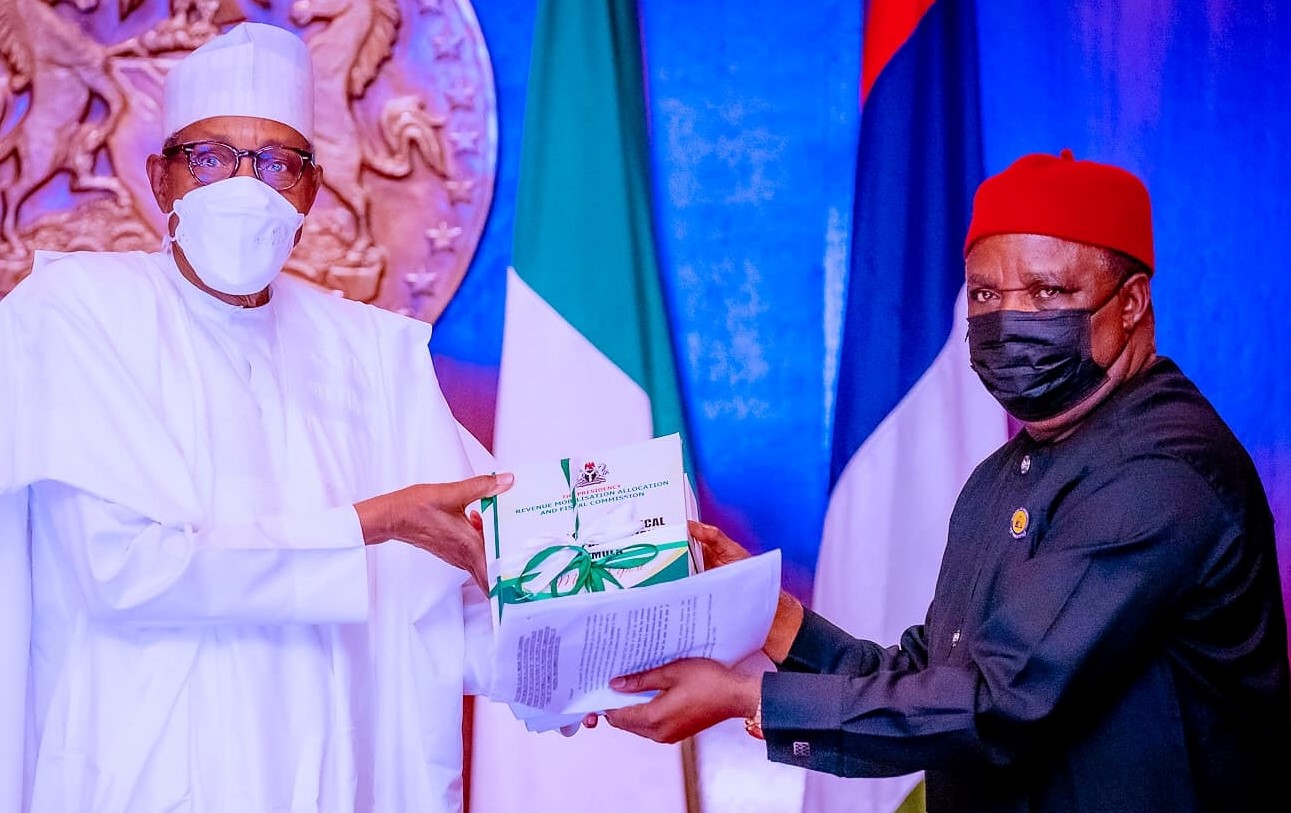 New revenue formula: Buhari receives report, awaits constitution review