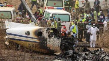 NAF aircraft crashes in Kaduna