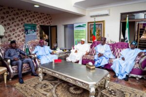 PHOTO NEWS: Tinubu meets APC governors on his presidential ambition