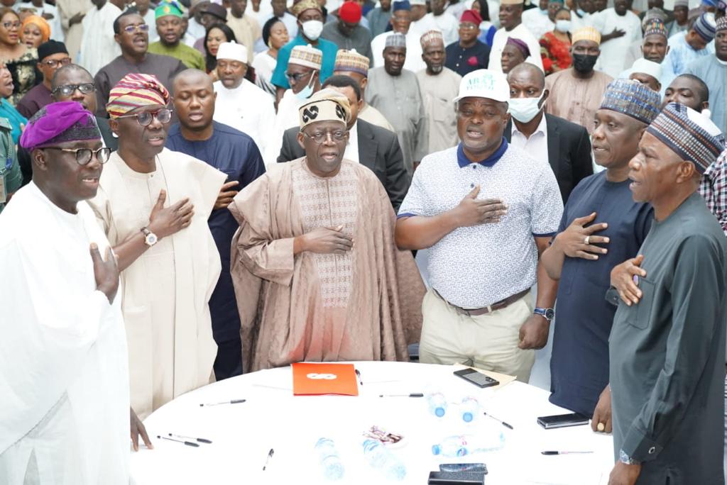 PHOTO NEWS: Tinubu meets Speakers, State Houses of Assembly