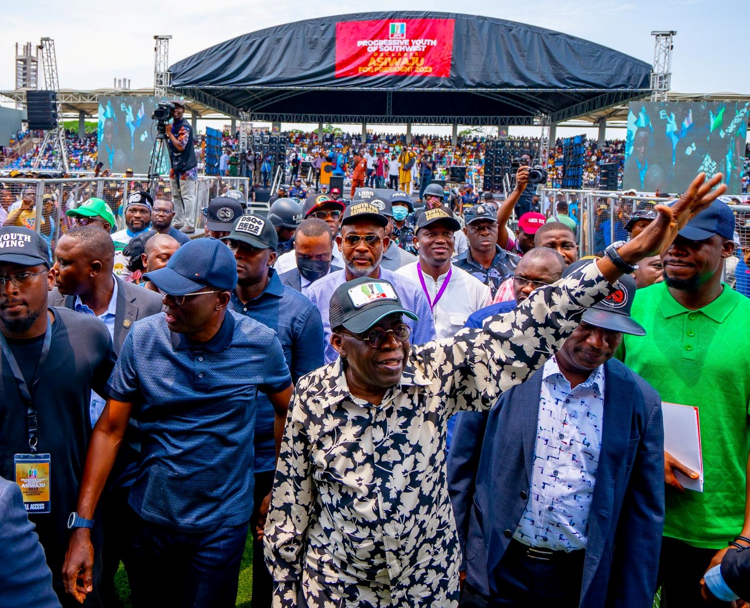 2023: South-West youths rally in Lagos to endorse Tinubu