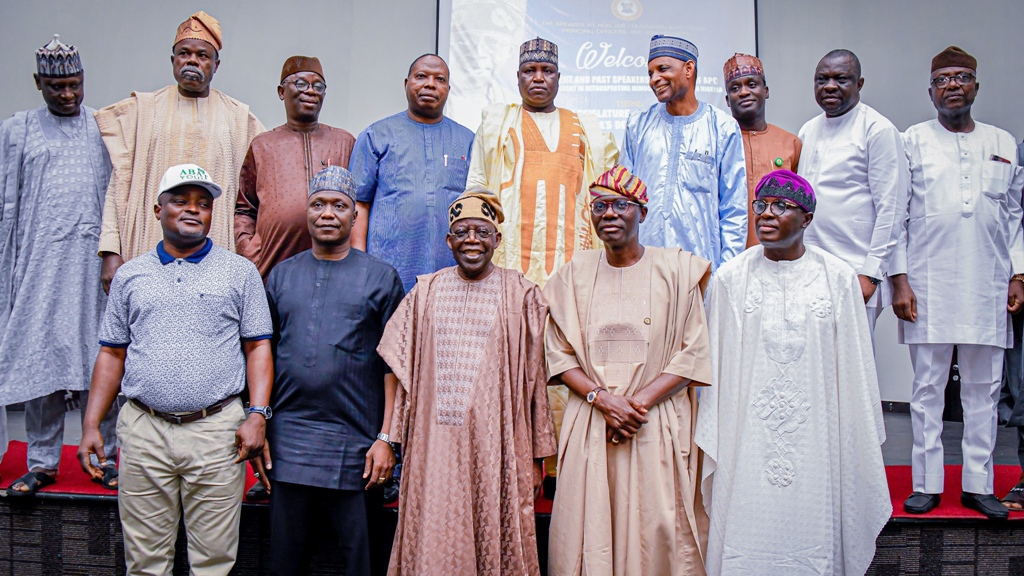 2023: Tinubu meets State Assembly Speakers, gets their support
