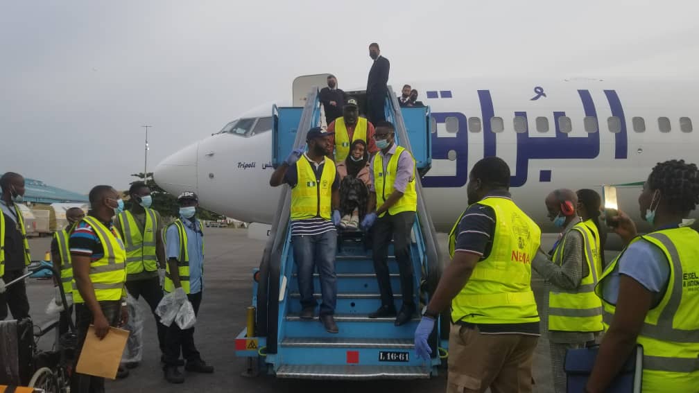 NEMA receives another batch of 158 Nigerians stranded in Libya