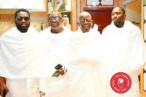 2023: Tinubu thanks Lagos House of Assembly for special 'tawaf' in Mecca