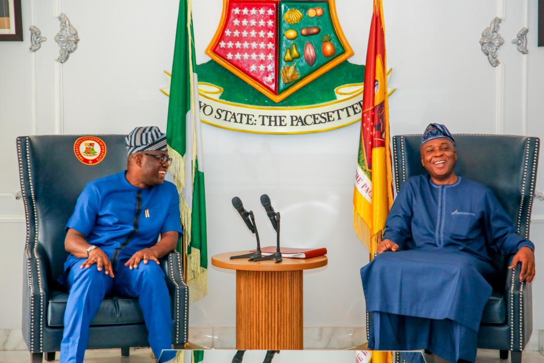PHOTO NEWS: Bukola Saraki in Oyo, Osun ahead of PDP primary