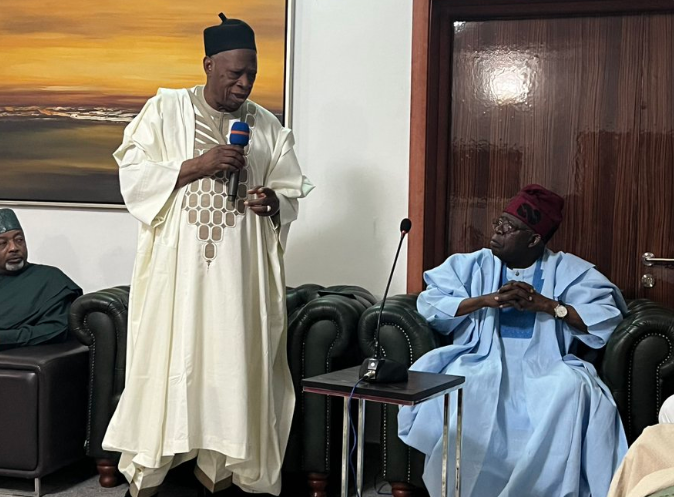 APC chair, NWC members visit Tinubu, pledge to deliver him as president