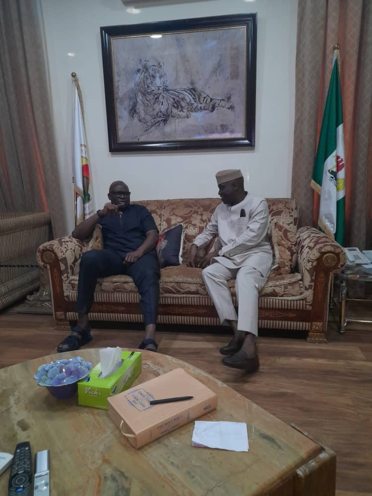 Ekiti State governor-elect, Oyebanji visits Fayose