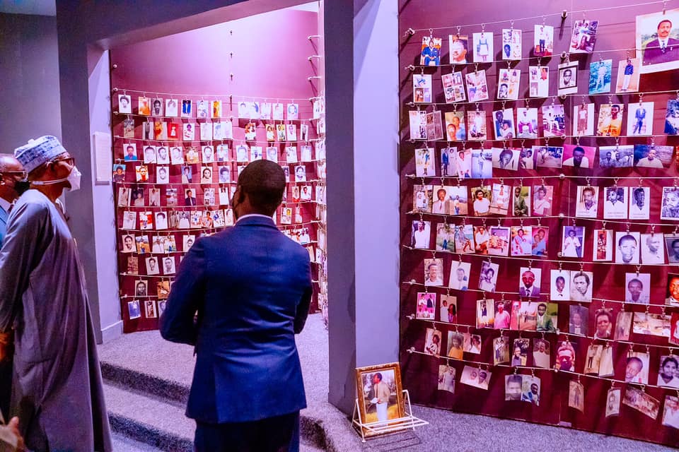Buhari at Kigali genocide memorial, urges Nigerians to be tolerant