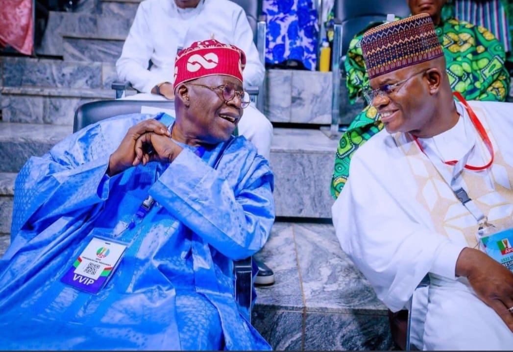 Tinubu’s visit: Yahaya Bello donates campaign office, promises support