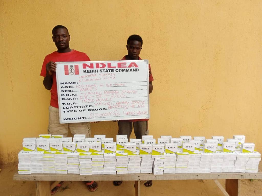 NDLEA intercepts 2.7m Tramadol tabs, other drugs in Lagos