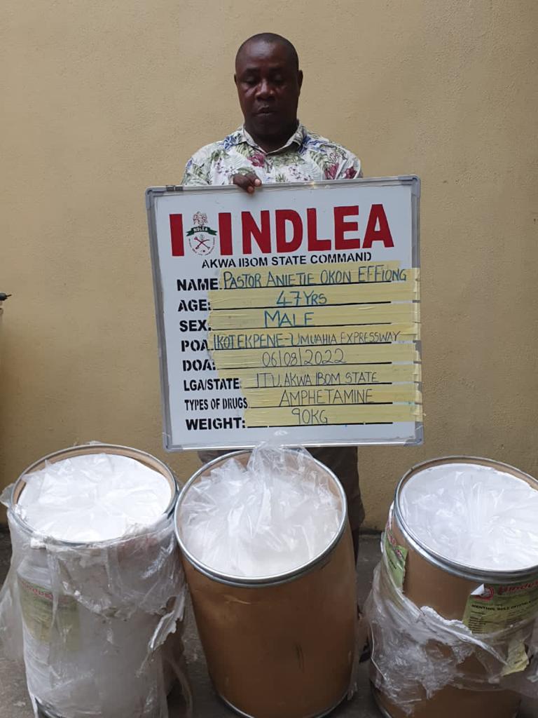 ‘Pastor’ arrested with three drums of Mkpuru Mmiri in Akwa Ibom