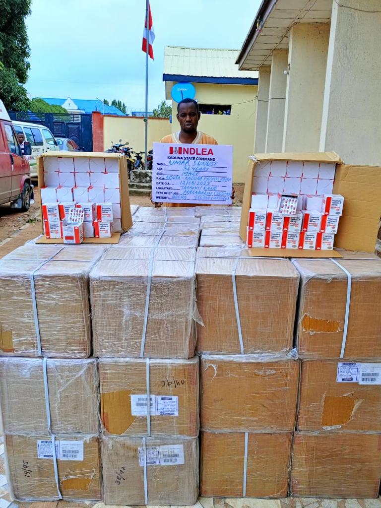 NDLEA intercepts 2.3 million tabs of opioids going to North