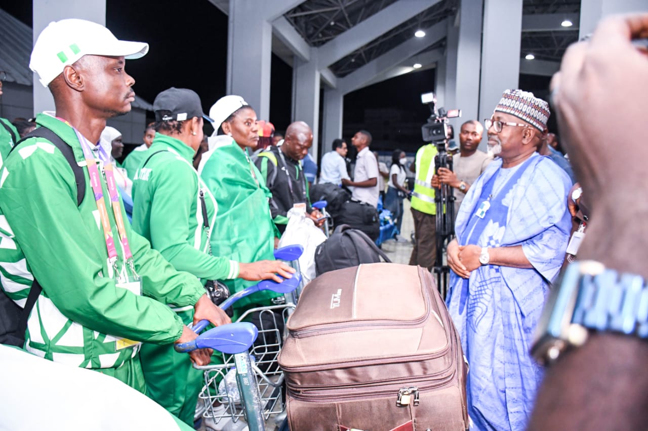 CWG: FG gives Team Nigeria heroic welcome