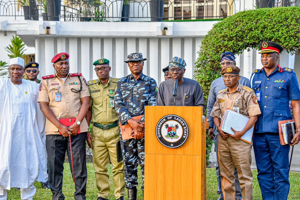 Security: Be more vigilant, Sanwo-Olu directs security agencies