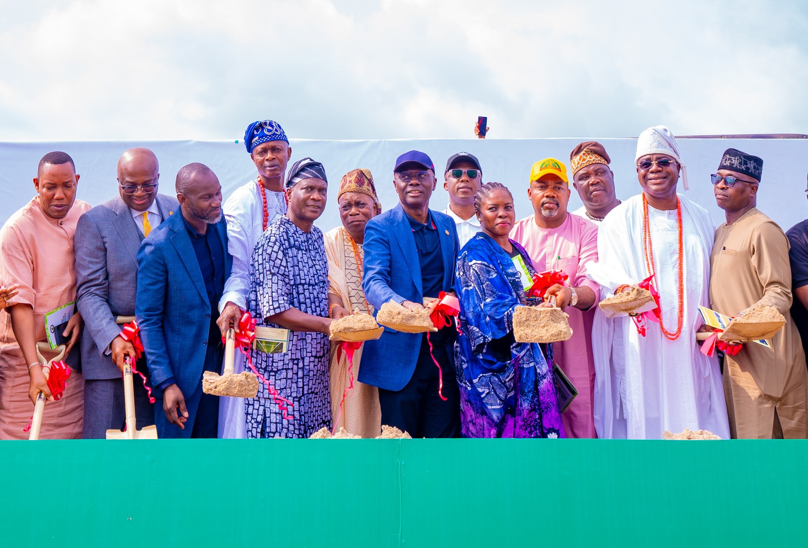 Food security: Sanwo-Olu flags off construction of logistics hub