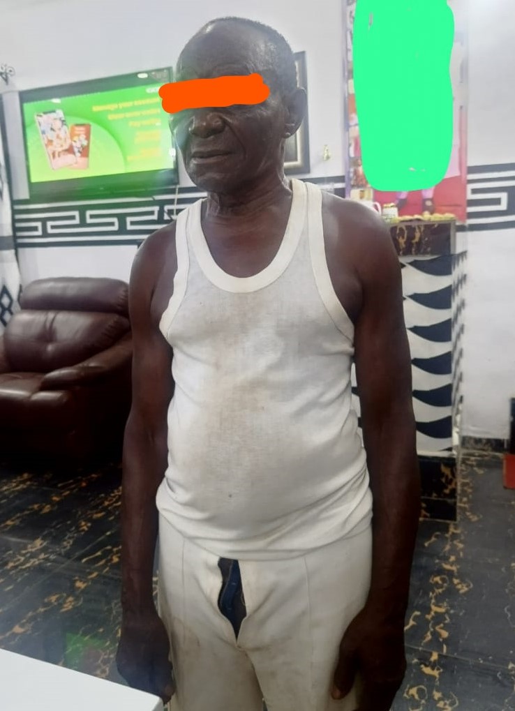 Ogun: 84 years old man arrested for defiling eight years old girl