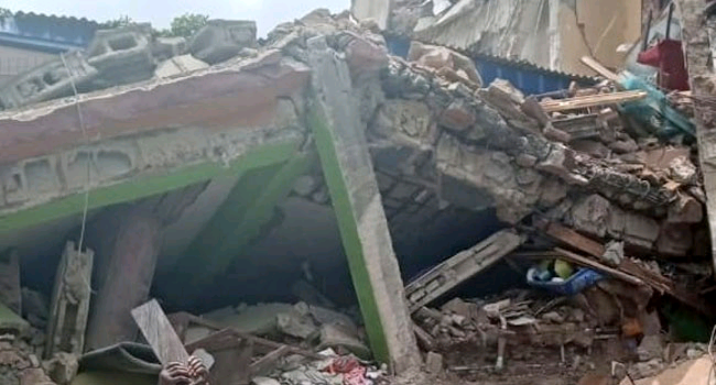 Lagos begins investigation into Palm Avenue building collapse