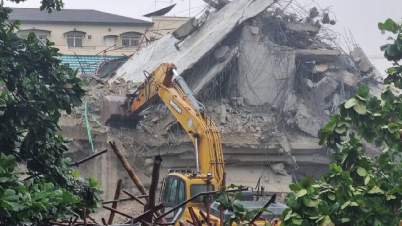 Lagos building collapse: Death toll rises to five