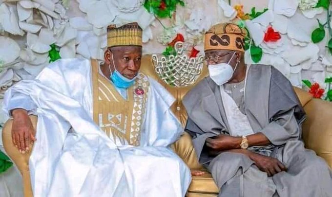 Collapsed building: Tinubu sympathises with Ganduje on lives lost