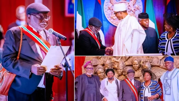 Buhari swears in CJN Ariwoola, presides over FEC