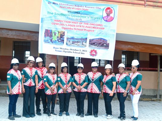 S'West governors' wives in Lagos, applaud COWLSO on project