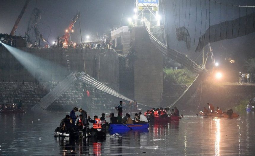 Over 100 people die after India bridge collapse