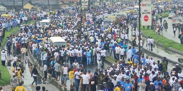 MC Oluomo leads five million persons’ rally for Tinubu, Sanwo-Olu