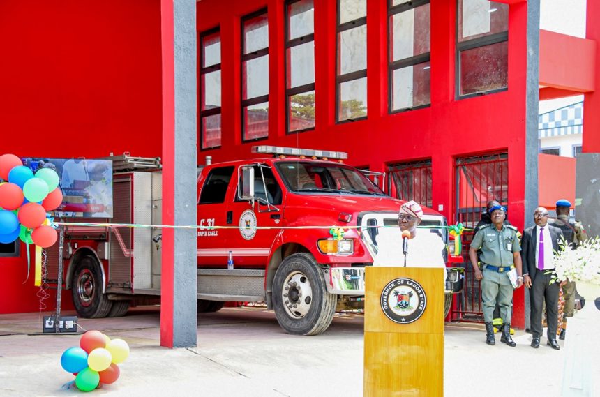 Lagos expands fire rescue capability with three new stations