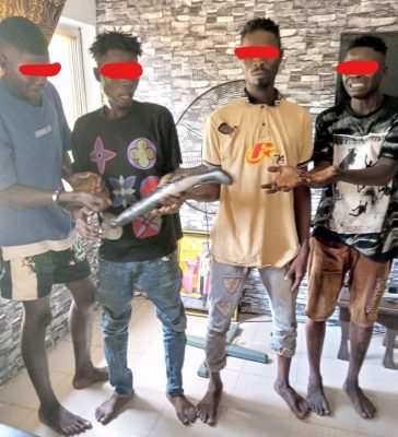 Three brothers, one other arrested for robbery in Ijebu Ode
