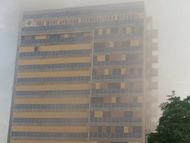 Fire erupts at WAEC office, officials assure on vital documents