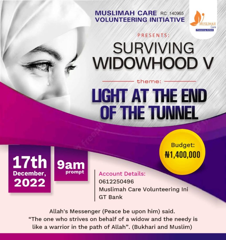 Surviving Widowhood V holds on December 17