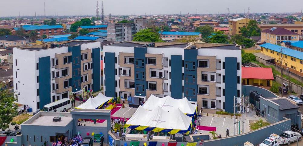 Sanwo-Olu inaugurates mini housing scheme, vocational centre