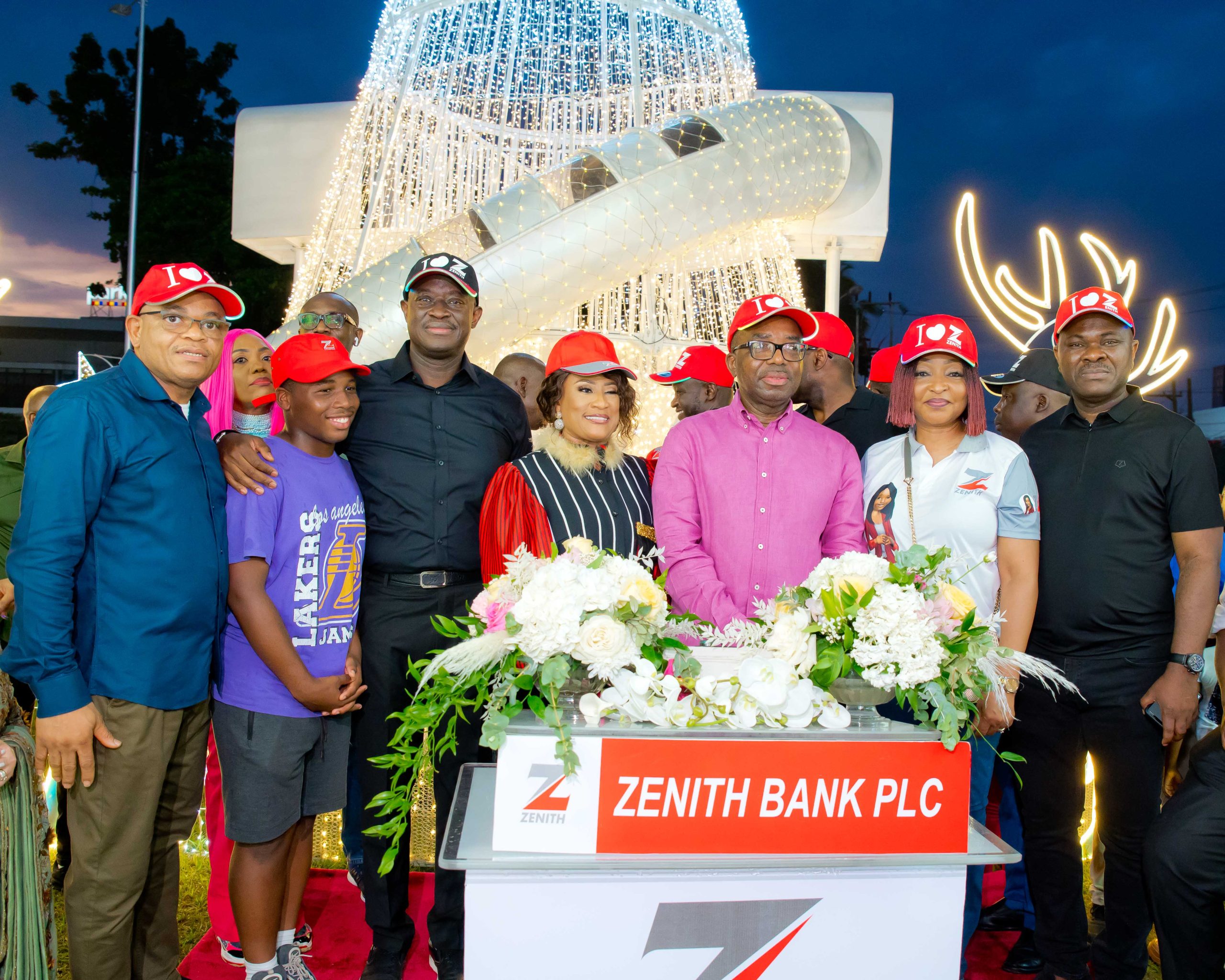Christmas: Zenith Bank lights up Ajose Adeogun
