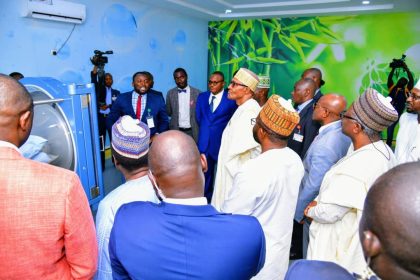 Buhari in Kogi, praises Yahaya Bello on security, projects execution