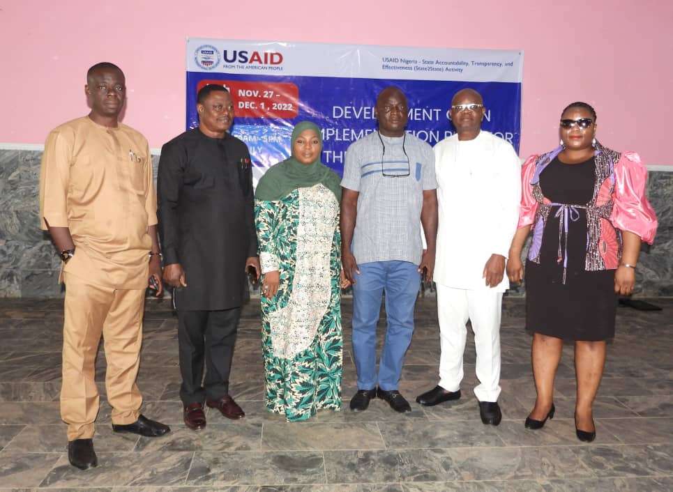 Ebonyi: USAID State2State, OGP actors develop implementation plan