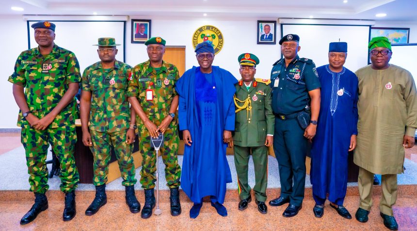 Sanwo-Olu charges security agents on crime-free yuletide season