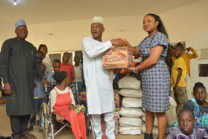 House of Reps press corps donates food items to orphanage