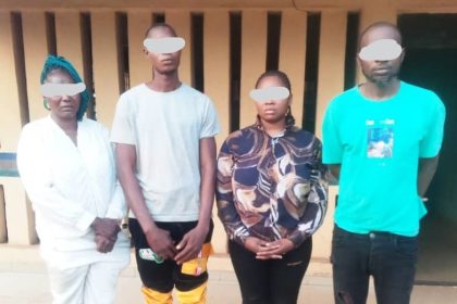 Yahoo Boys held for kidnapping colleague over proceeds of fraud