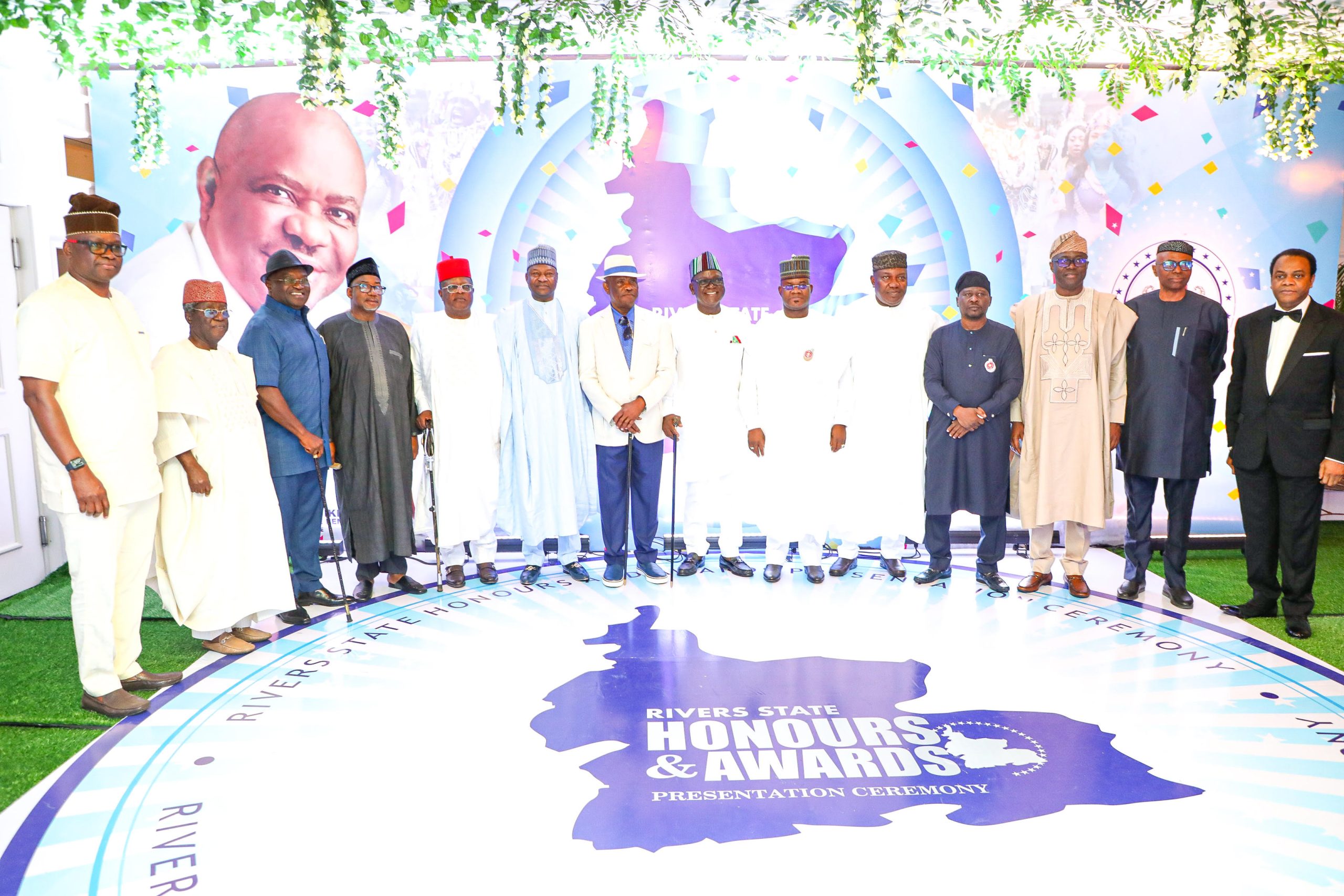 Wike confers state honours on 162 distinguished Nigerians