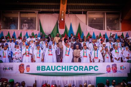 Buhari, Tinubu electrify mammoth crowd at Bauchi APC rally