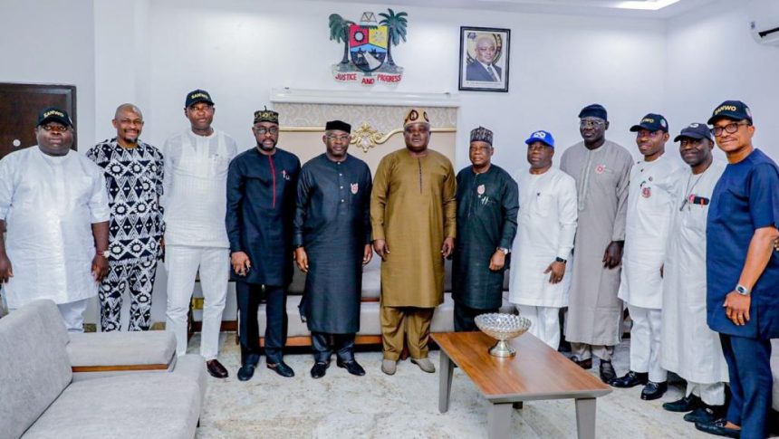 Lagos Assembly Speaker in closed door meeting with APC PCC